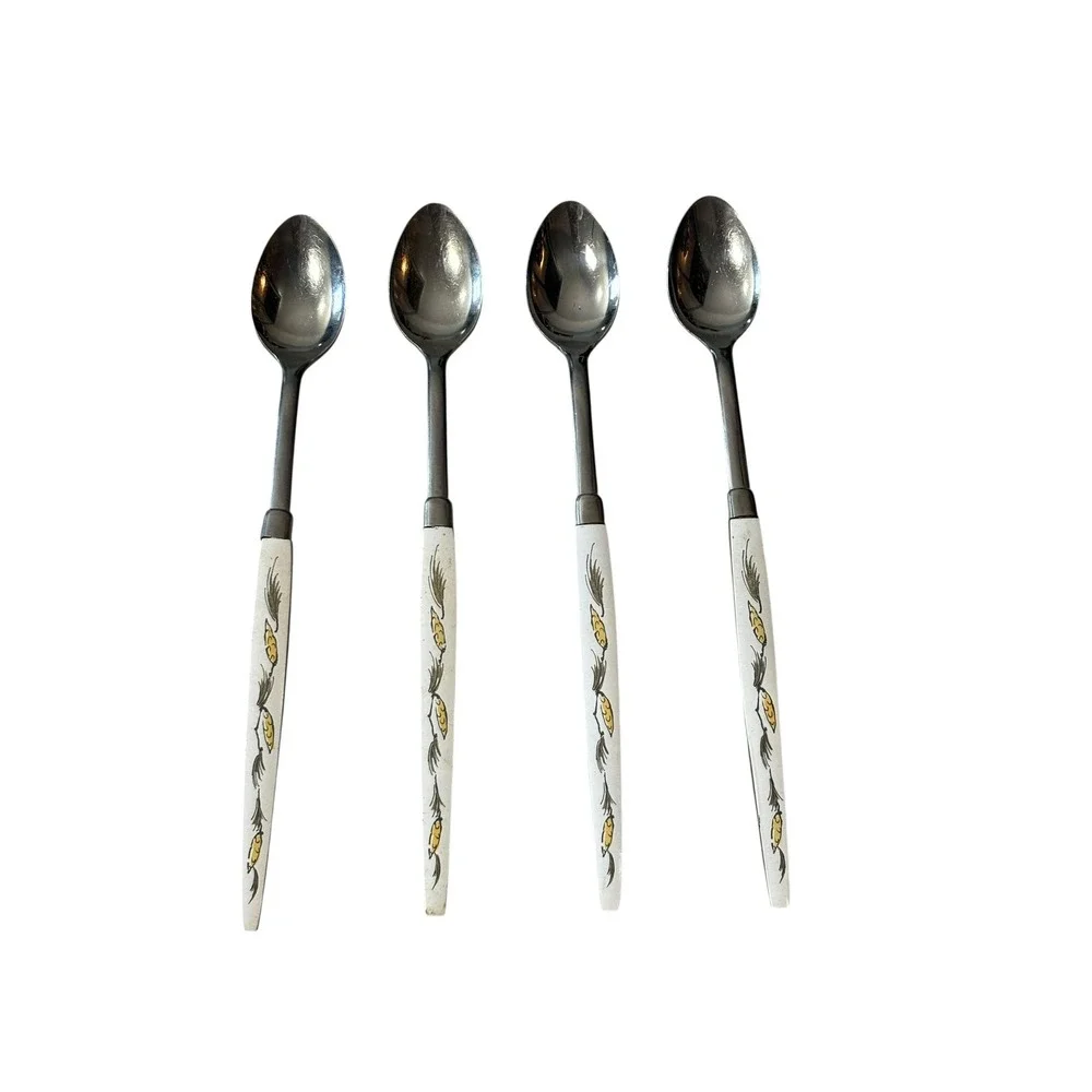 Vintage MCM Epic Japan WheatTeaspoons - Set of 4